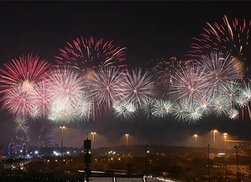 闻喜县焰火晚会